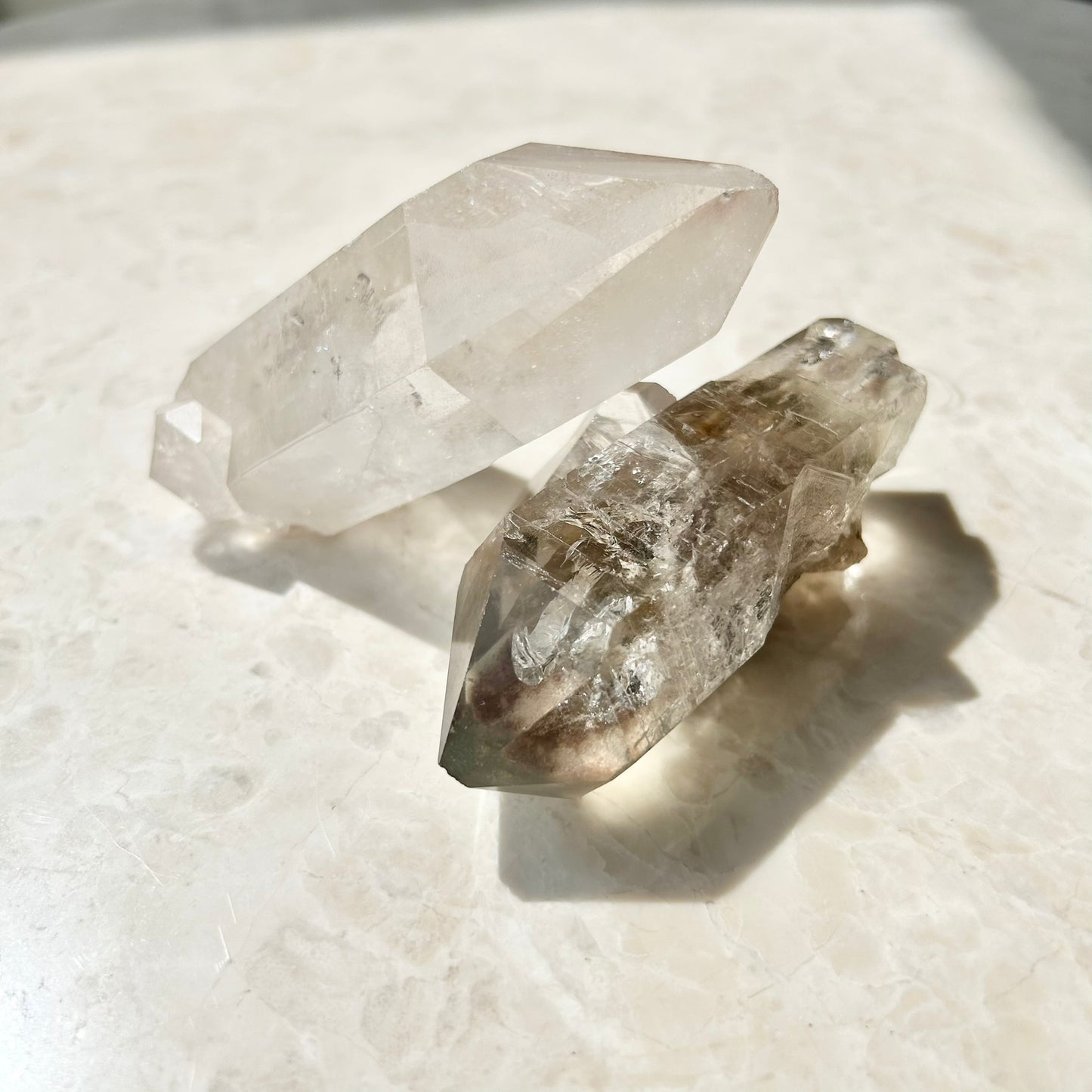 Natural Double Terminated Smokey Quartz