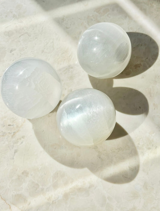 Selenite Sphere